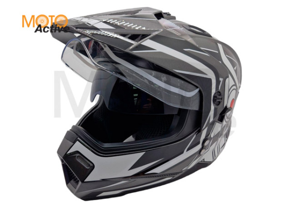 Шлем AiM JK802S Black/Grey/White